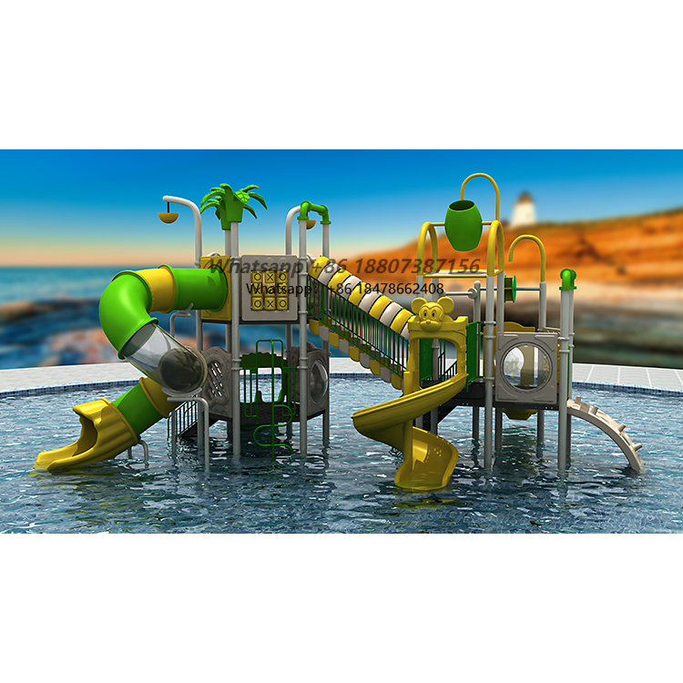 Aquatic Zone - منطقة ألعاب مائية للأطفال بتصميم ساحلي،