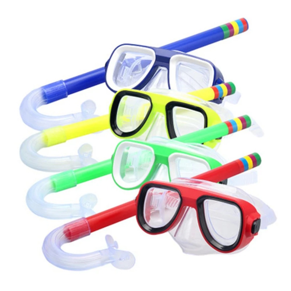 Snorkel Dry Top - طقم سنوركل للأطفال، قناع غوص وسباحة