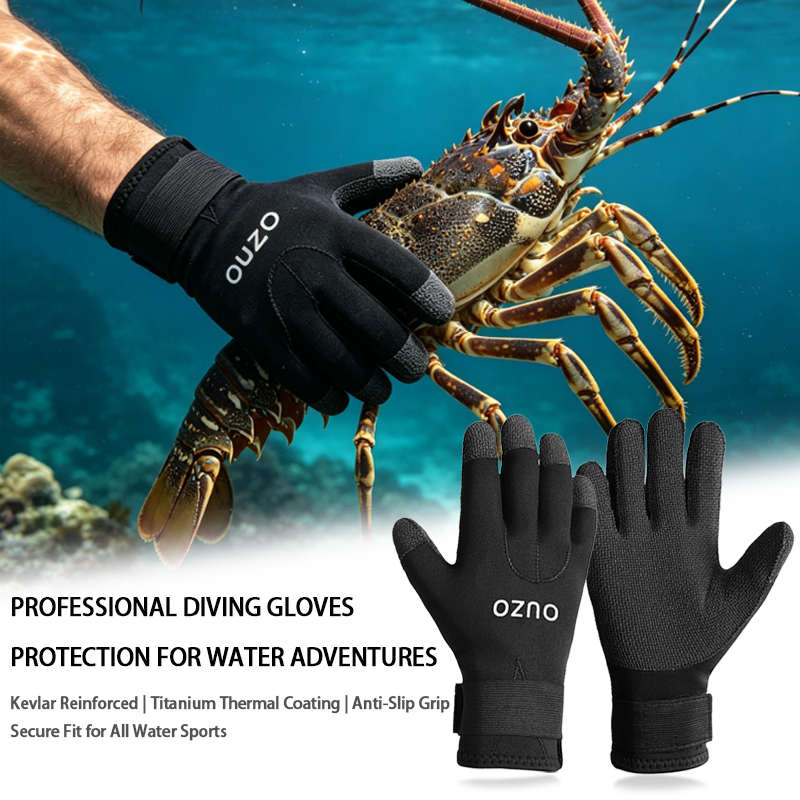 Wetsuit 3Mm Neoprene - قفازات غوص 3 مم - مطلية