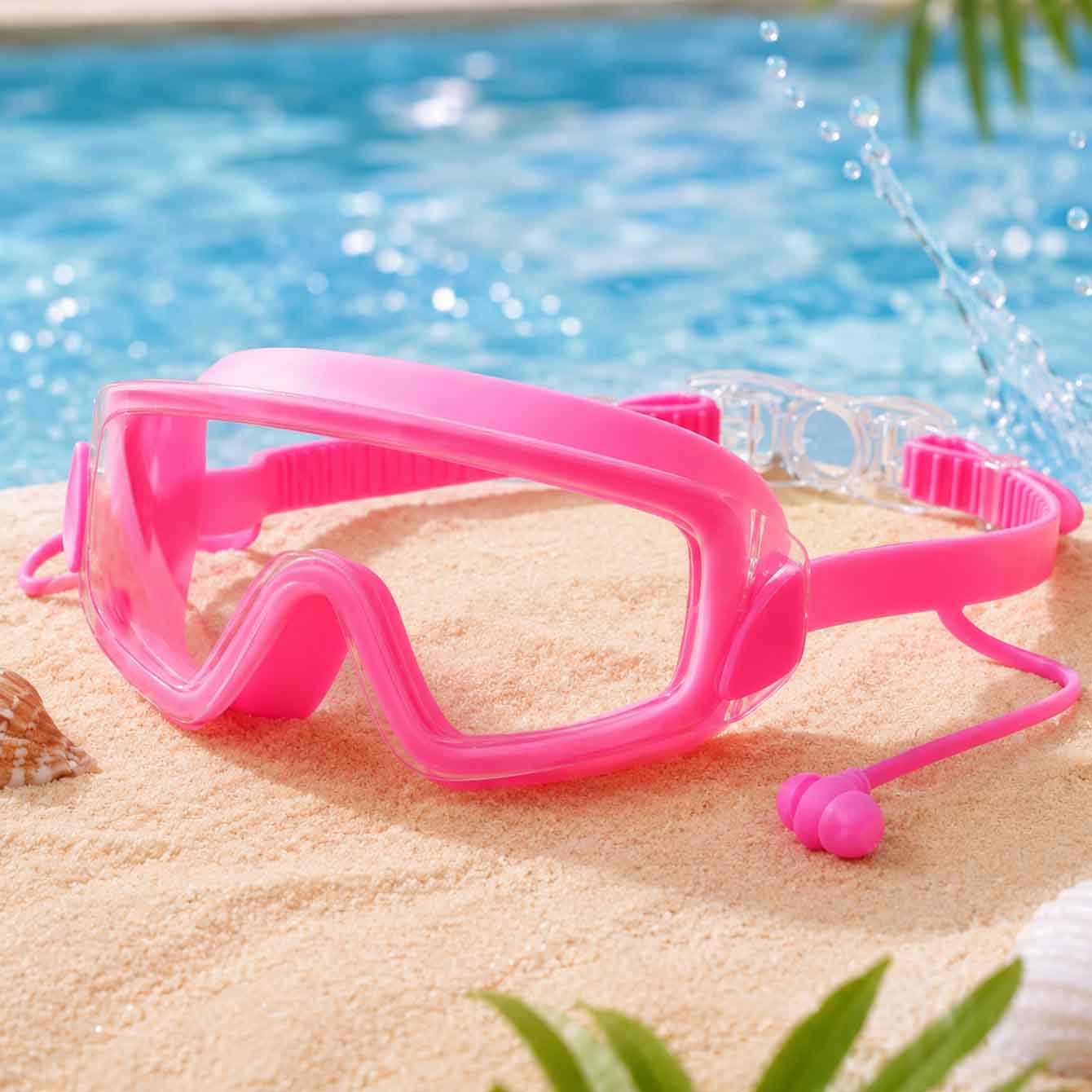 نظارة سباحة وغوص للشباب مضادة  - مراجعة Snorkel Dry Top وسعره