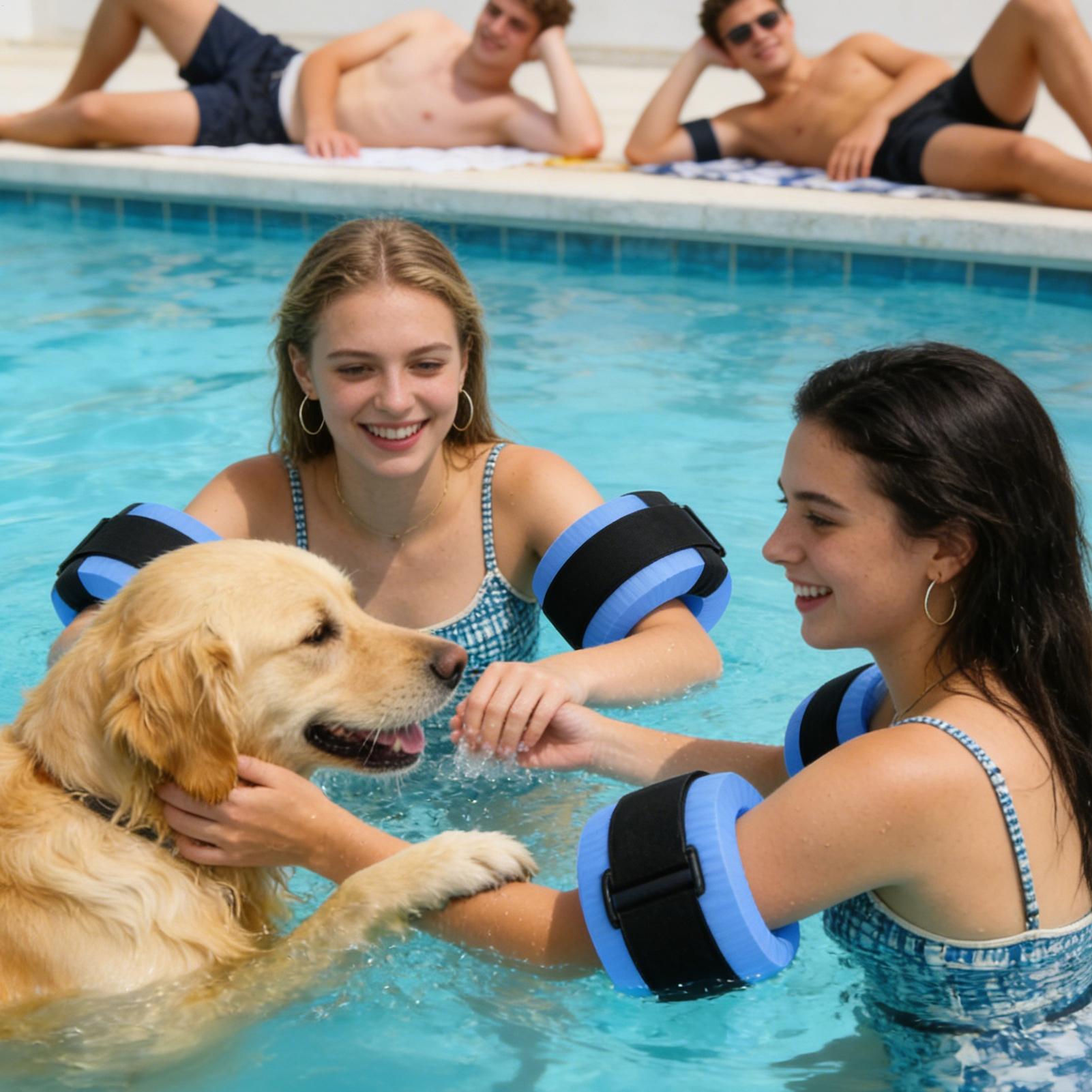 قطعتان من حلقات السباحة الإسفن - مراجعة Us Aquatic Sports وسعره