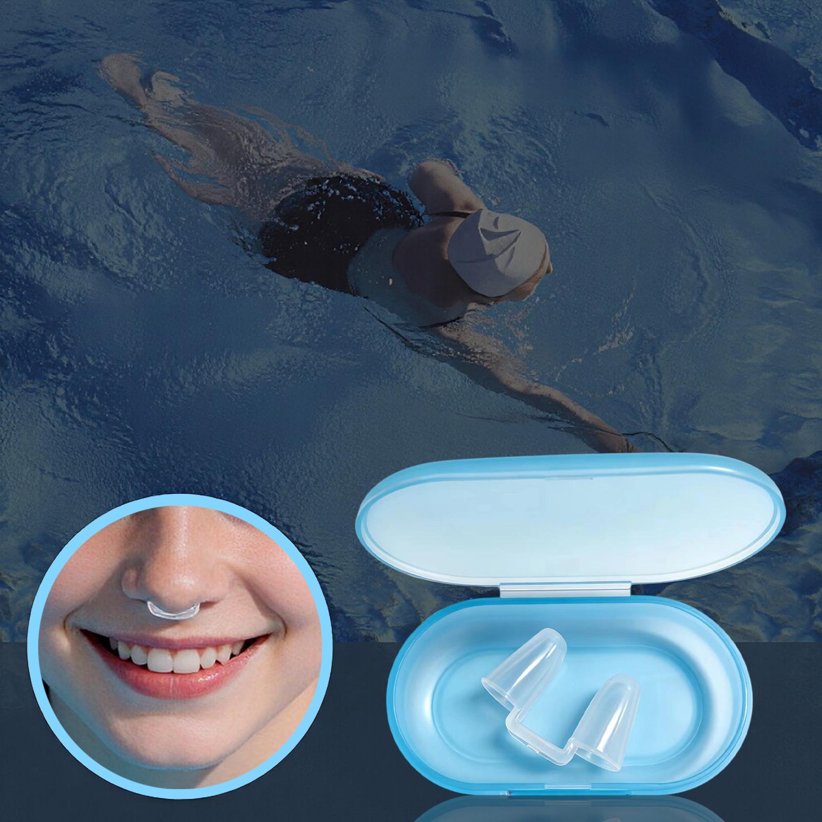 مشابك أنف سيليكون للسباحة مضاد - مراجعة Snorkel Dry Top وسعره