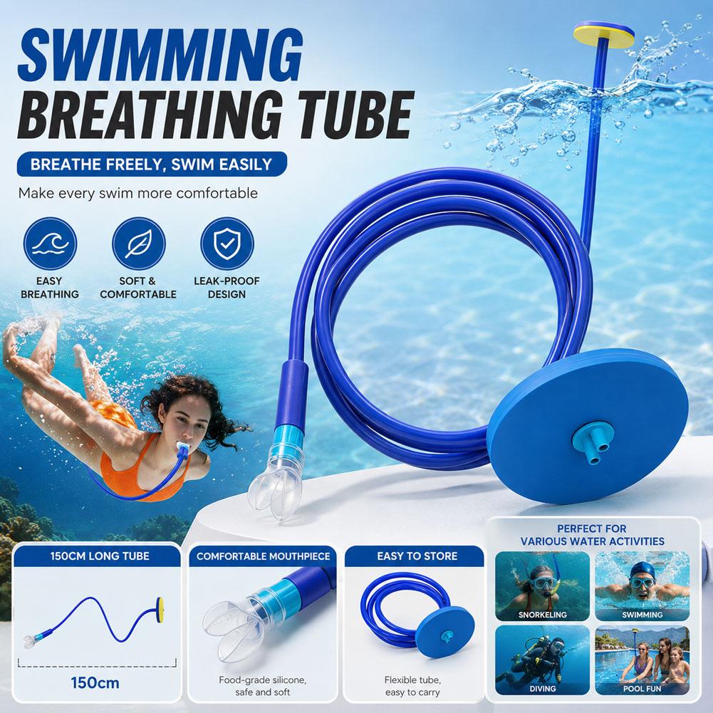 أنبوب تنفس للغوص الجاف للبالغي - مراجعة Snorkel Dry Top وسعره