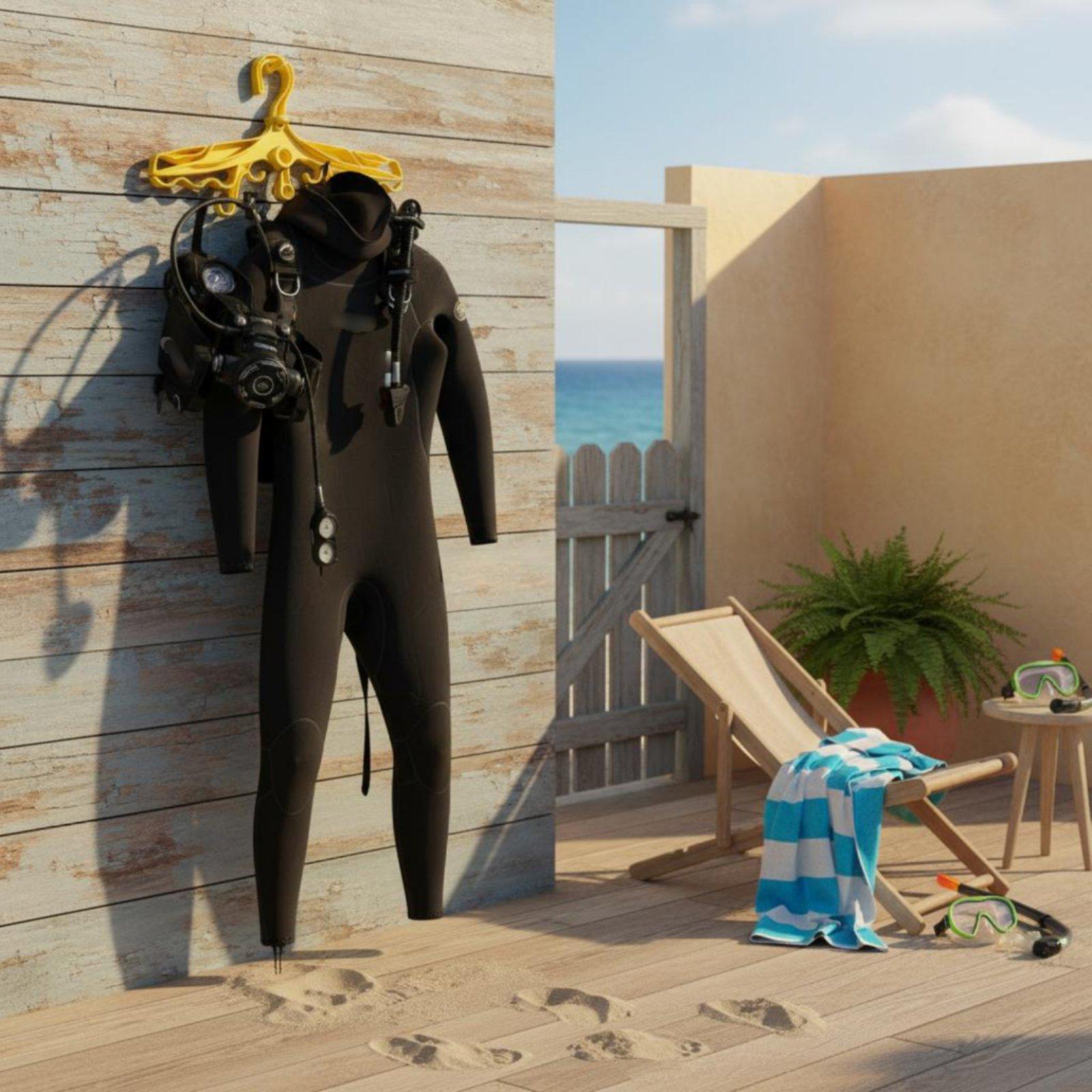 حامل بلاستيكي للغوص بثمانية خط - مراجعة Aquatic Sports And Scuba وسعره