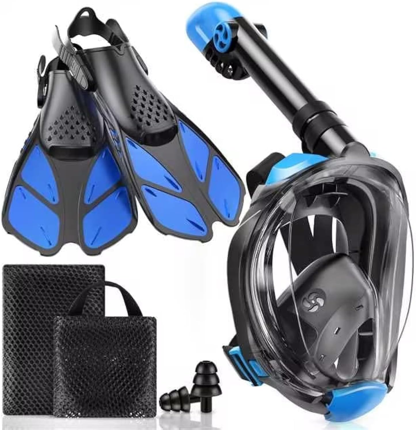 قناع غطس كامل الوجه للبالغين م - مراجعة Snorkel Dry Top وسعره