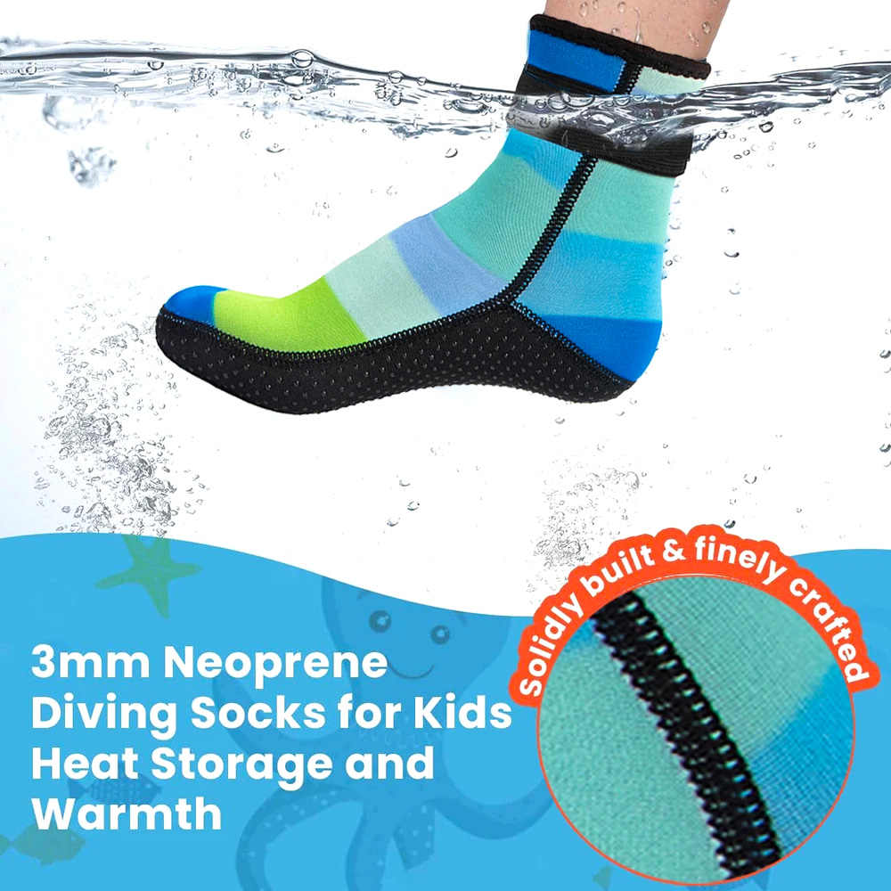 3 مللي متر الاطفال جوارب الغوص - مراجعة Wetsuit 3Mm Neoprene وسعره