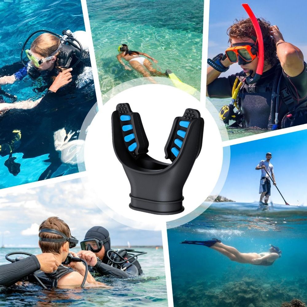 فوهة غوص سيليكون مريحة للتنفس  - مراجعة Snorkel Dry Top وسعره