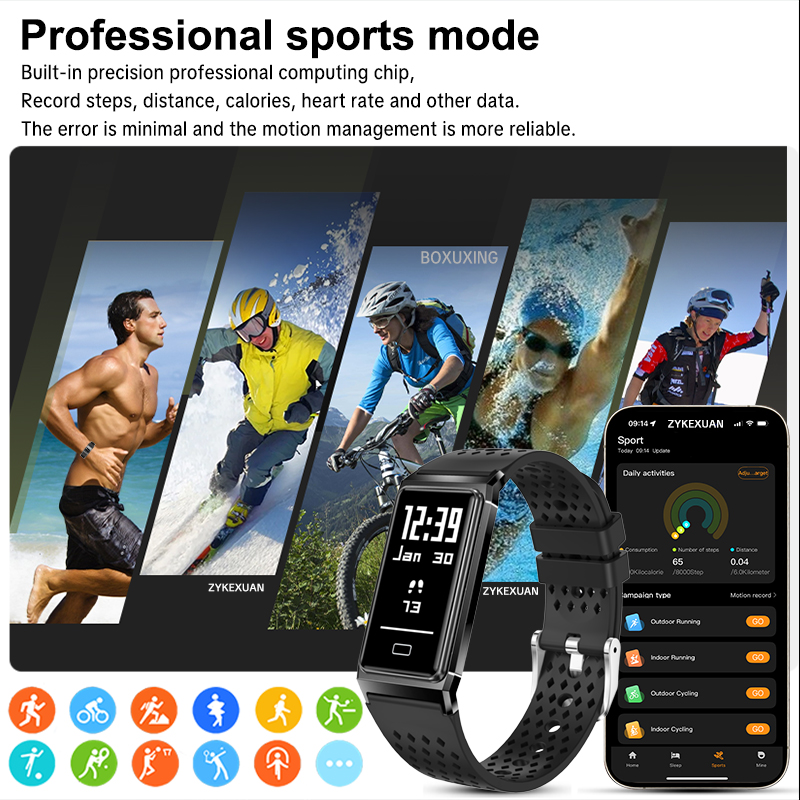 سوار ذكي جديد لتتبع اللياقة ال - مراجعة Aquatic Sports Performance وسعره